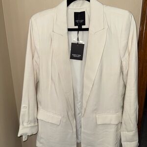 Simply Vera VeraWang Easy Blazer in Vanilla Ice